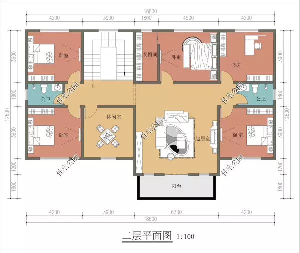 美式田园风格新房家装效果图大全(12)