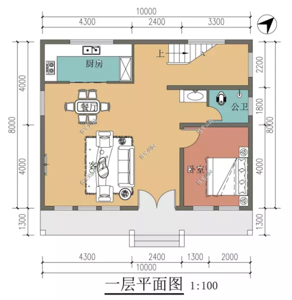 美式田园风格新房家装效果图大全(2)