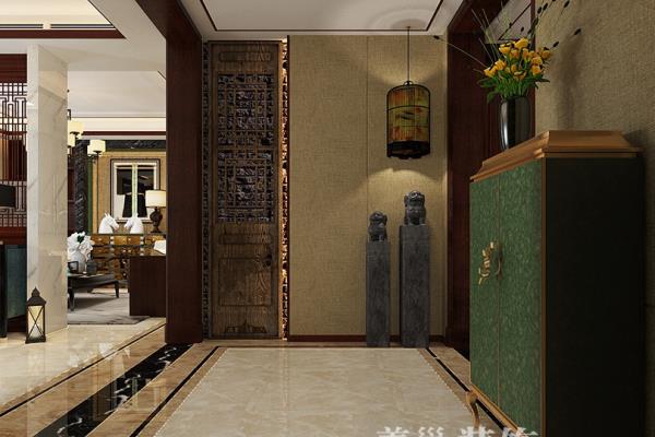 多宝格柜子可以挂画吗.