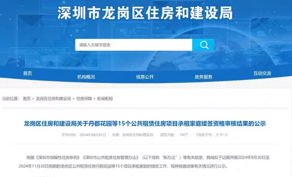 深圳公租房价格(1)