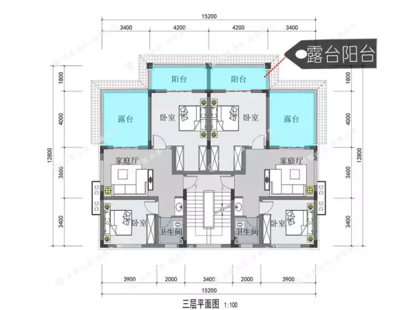双拼别墅楼梯一般设计在两侧好吗(18)