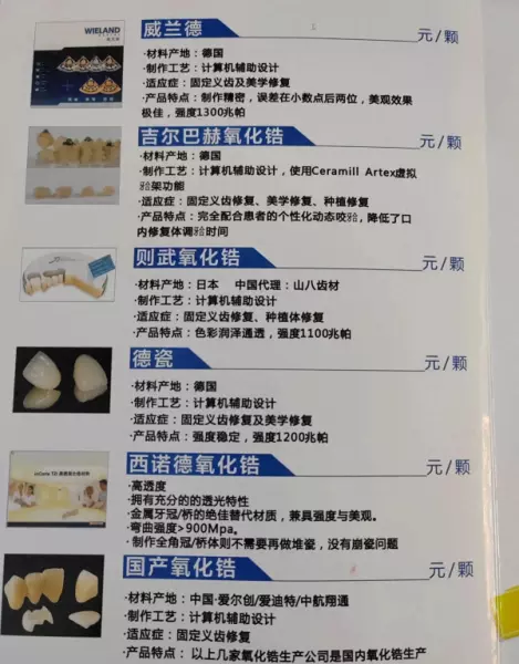 美晶瓷全瓷牙是哪国的(1)