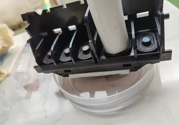 打印机墨盒怎样拆下来清洗干净(53)