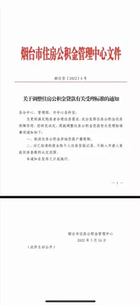 烟台买房可以用异地公积金吗(1)