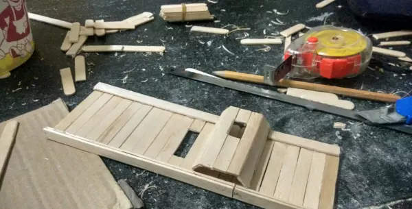 玛利亚别墅模型制作过程(11)