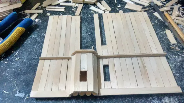 玛利亚别墅模型制作过程(14)