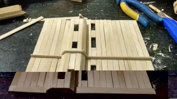 玛利亚别墅模型制作过程(16)
