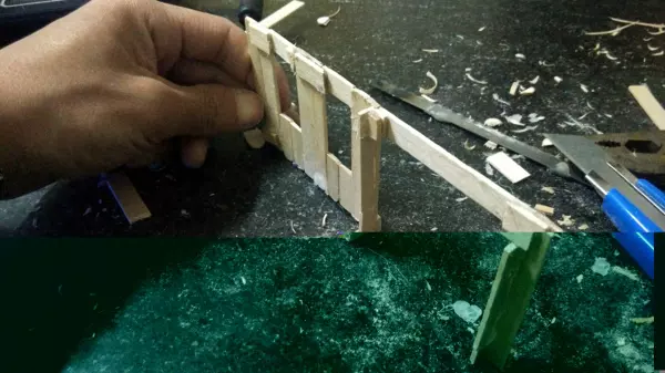 玛利亚别墅模型制作过程(20)