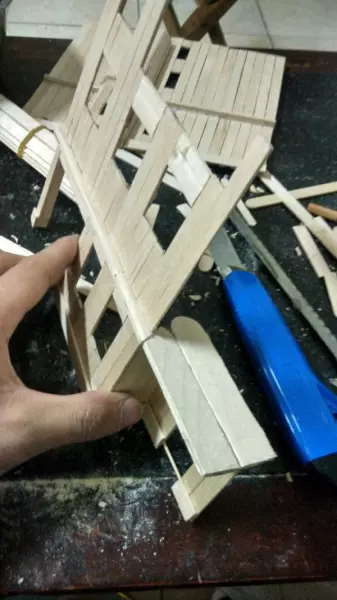 玛利亚别墅模型制作过程(27)
