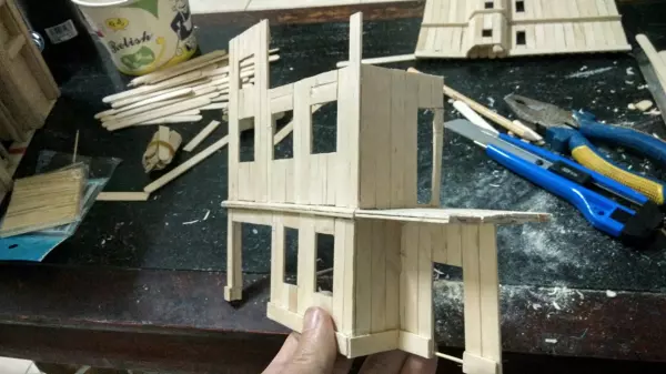 玛利亚别墅模型制作过程(28)