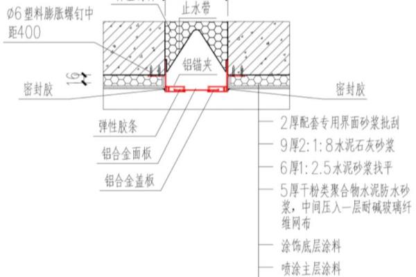 变形缝图集做法.