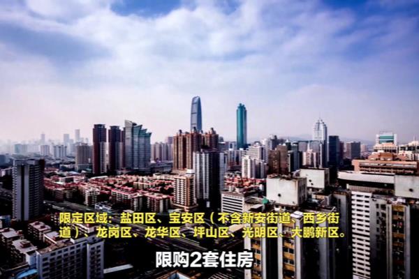 深圳购房要求及限制条件.