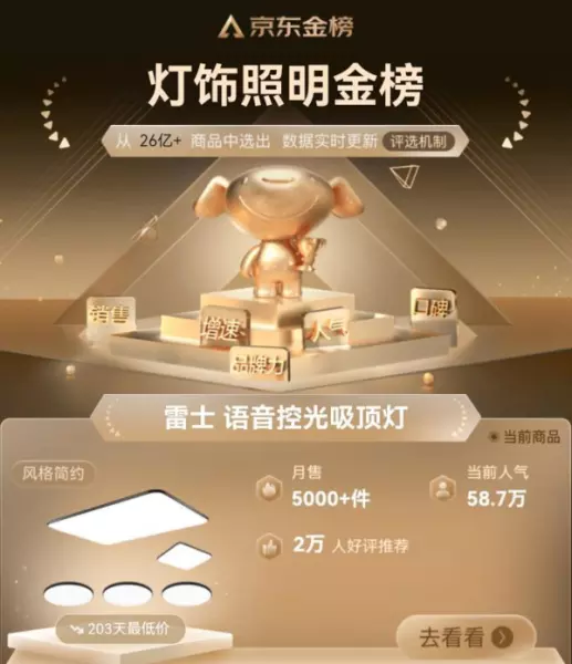 家里的照明灯具十大品牌排名(6)