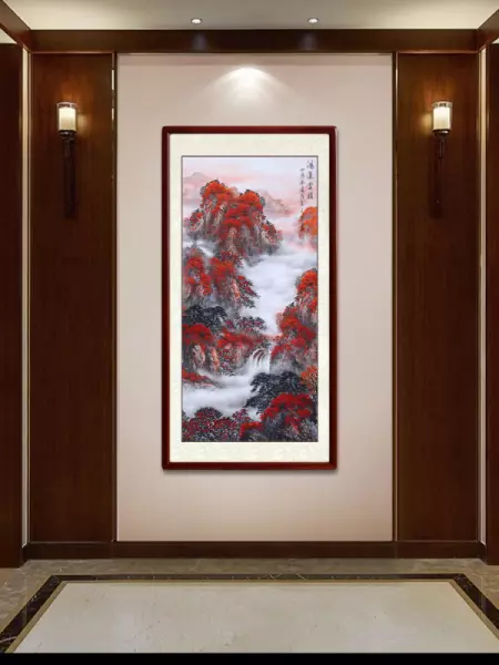 居家装饰玄关摆设有什么讲究(3)