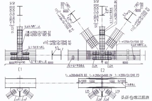 桁架尺寸规格和跨度的关系.