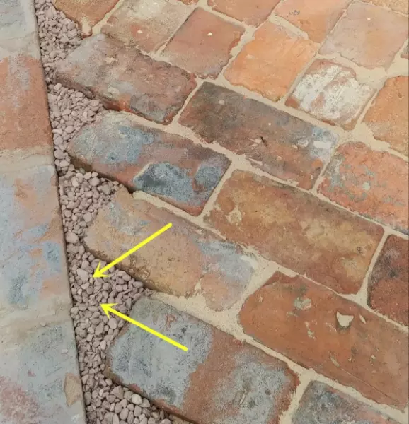 红砖铺地面几种铺法(11)