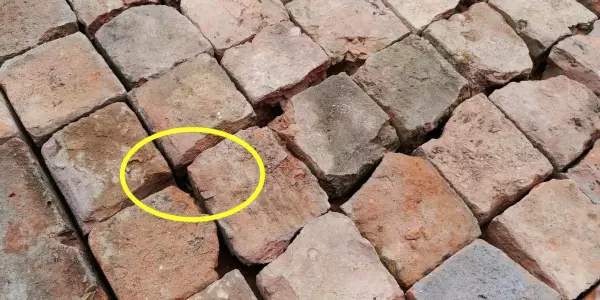 红砖铺地面几种铺法(8)