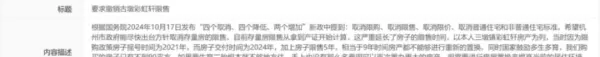 长沙二手房出售需要满几年(1)