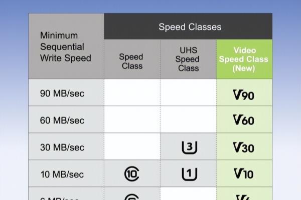 内存卡写入速度不符合要求class10.