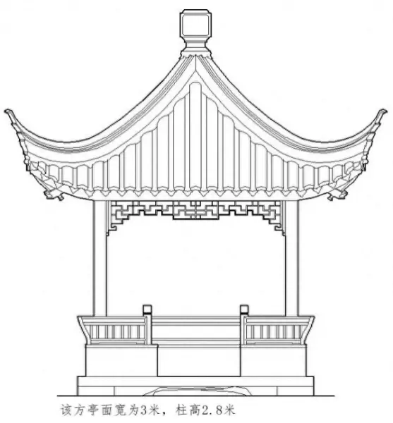 六角亭的做法和尺寸(1)