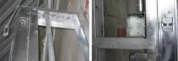 竖龙骨与天地龙骨链接用龙骨钳固定可以吗(6)