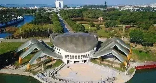 最牛违建“盘古大观”龙头被拆除 曾多次入选“中国十大最丑建筑” 网友:改完后没有特色了(5)