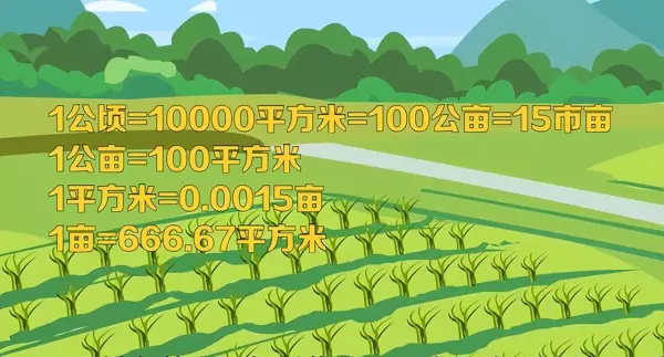 平米换算亩的计算方法(2)
