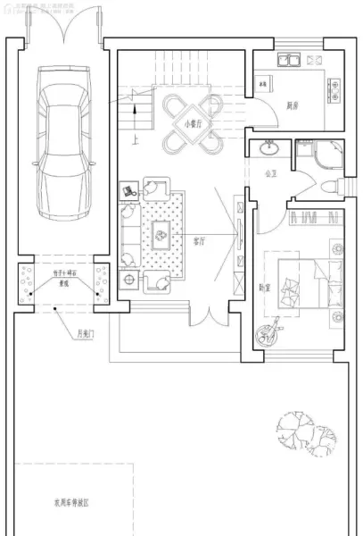 锦汇城a区别墅户型图(2)