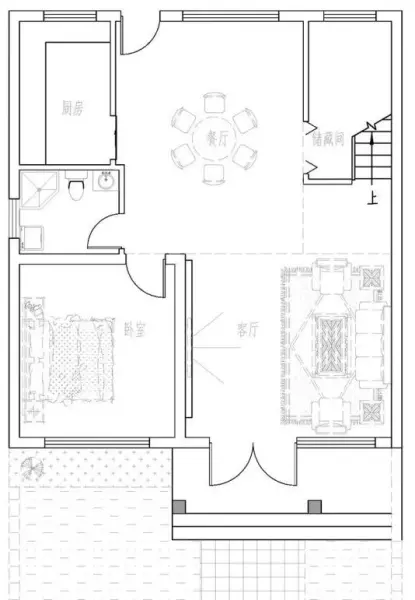 锦汇城a区别墅户型图(5)