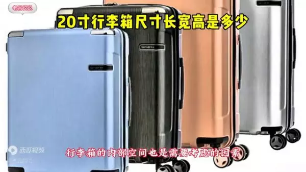 20英寸行李箱有多大尺寸(4)