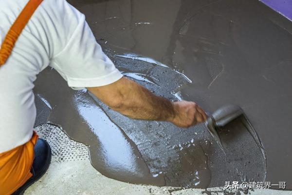 水泥砂浆自流平地面做法.