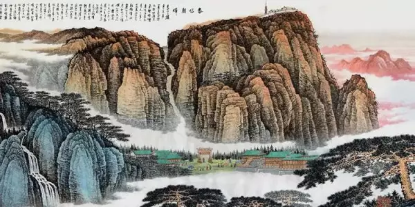 客厅西墙沙发后挂什么画最好最旺(4)