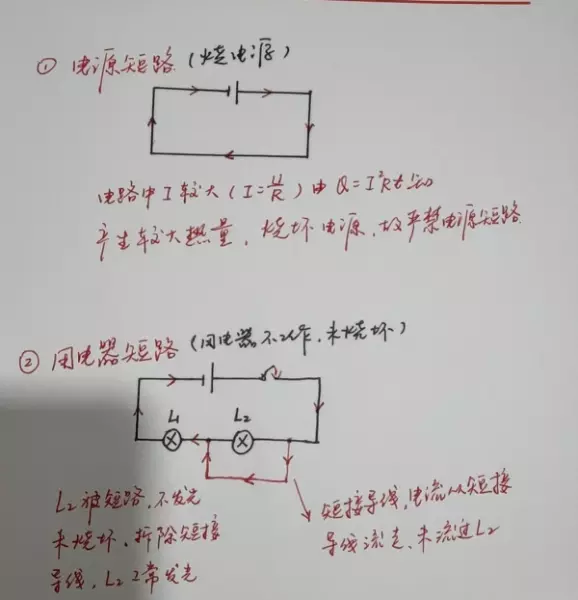 用电器被短路为什么就没有电流经过(5)