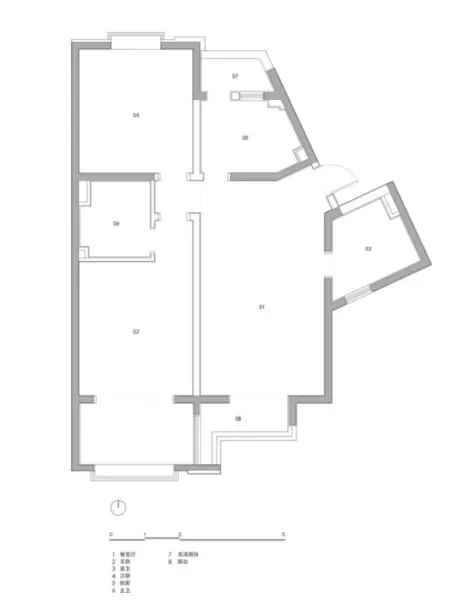 h户型二室改三室效果图大全(1)