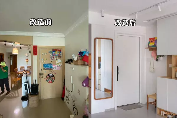 旧屋改造翻新墙面家具怎么处理(1)