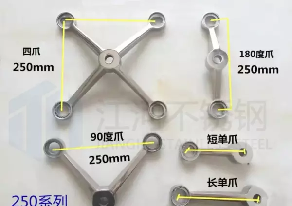 点式玻璃幕墙驳接爪怎么确定尺寸(3)