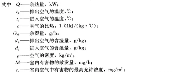 换气次数计算公式出自哪个规范(12)