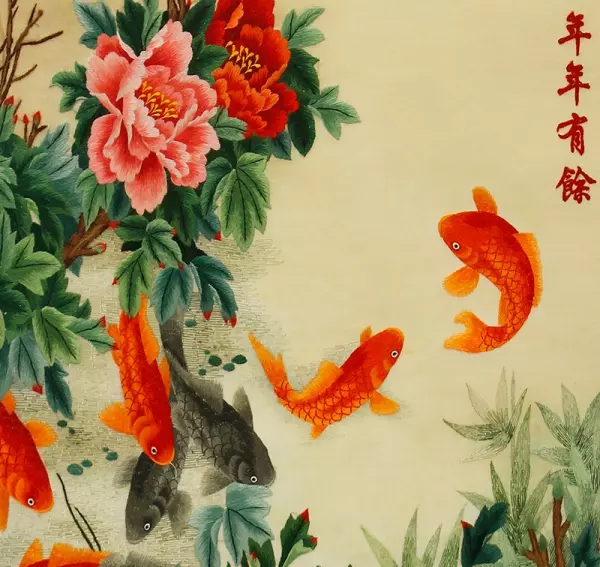 九鱼图的寓意和象征及挂在什么家中位置(6)