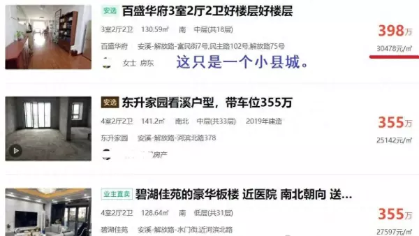 安溪房价为什么这么高(1)
