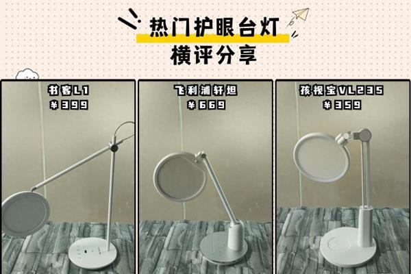 孩视宝和飞利浦护眼台灯哪个好.