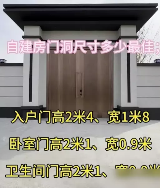 大门尺寸最好风水的是什么尺寸(3)