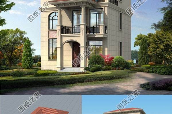 房屋平面图怎么画4个造型图.
